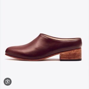 Nisolo mules in brandy